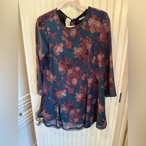 Urban Outfitters Floral Long Sleeve Dress